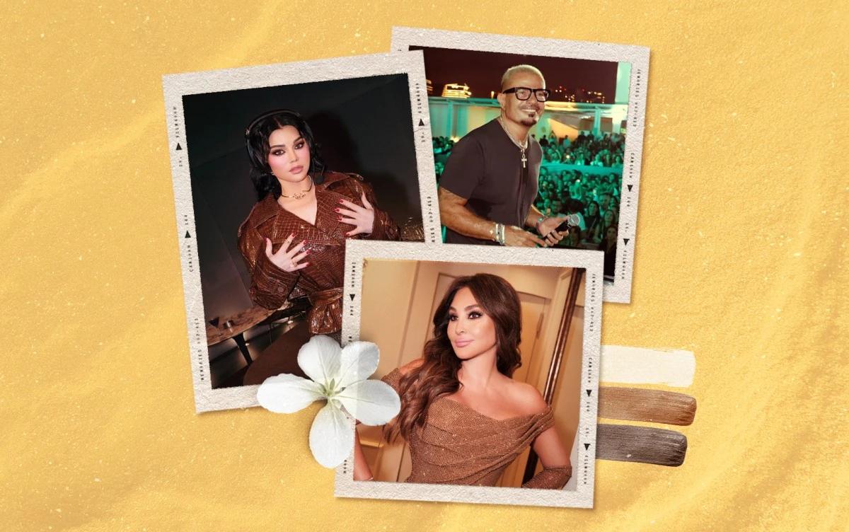 عمرو دياب  - هيفاء وهبي - إليسا