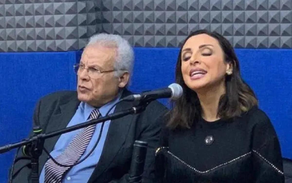 أنغام ووالدها الموسيقار محمد علي سليمان