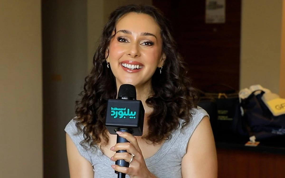 شيرين أحمد في لقاء حصري مع بيلبورد عربية من مهرجان الجونة