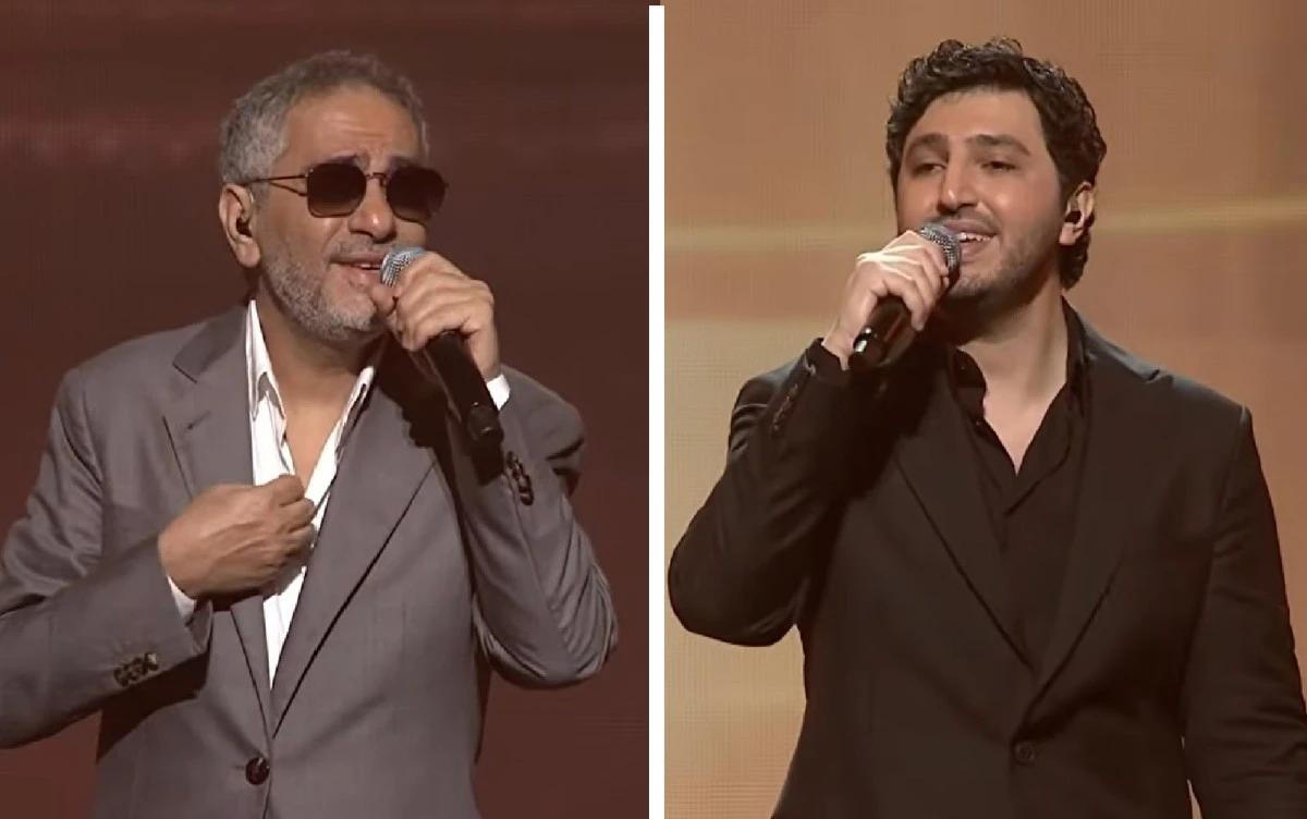 على الخبر أرينا.. فضل شاكر يشدو لـ وردة ومحمد يغني لـ صباح