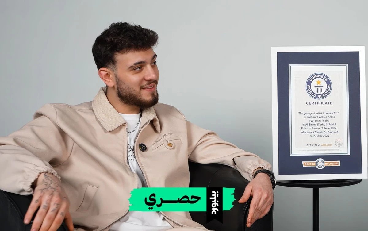 رد فعل الشامي بعد تحقيق رقمه القياسي الجديد في غينيس